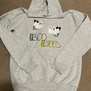 Grey hoodie, XL youth